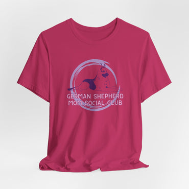 German Shepherd Mom Social Club Women T-Shirt