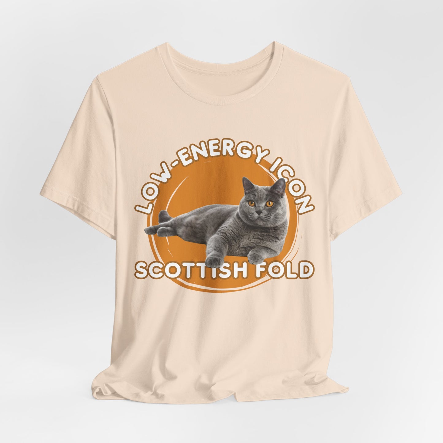 Low-Energy Icon Scottish Fold Unisex T-Shirt