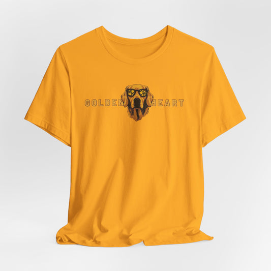 Golden Heart Unisex T-Shirt