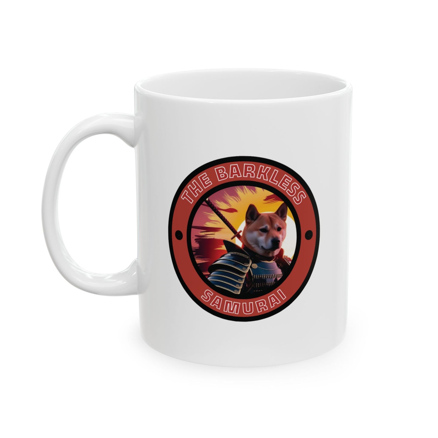 The Barkless Samurai Mug