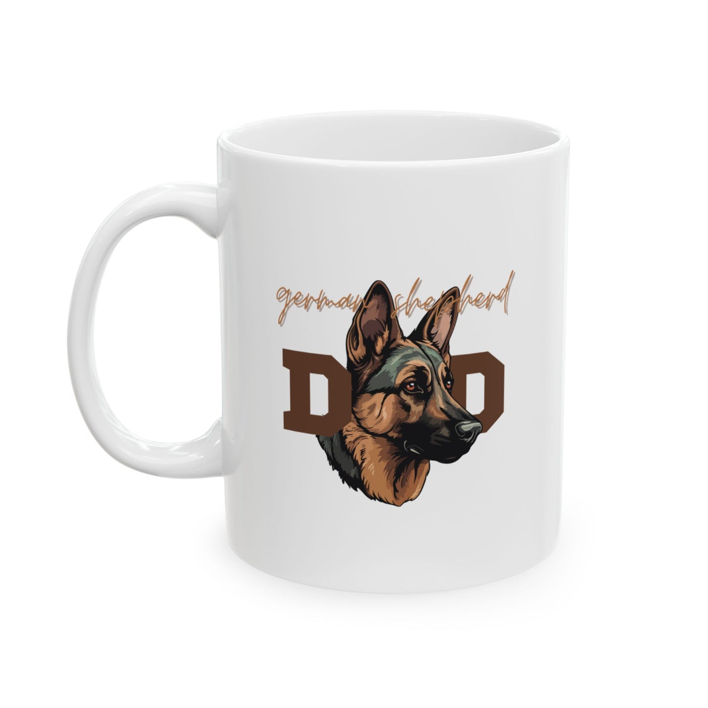 German Shepherd Dad Mug