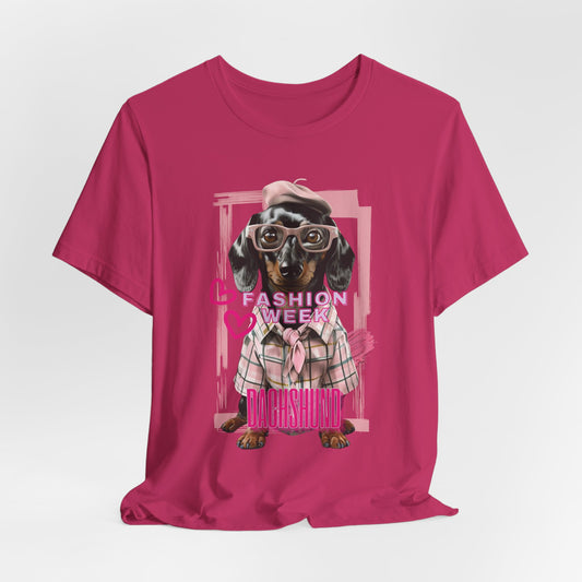 Dachshund Fashion Week Women T-Shirt