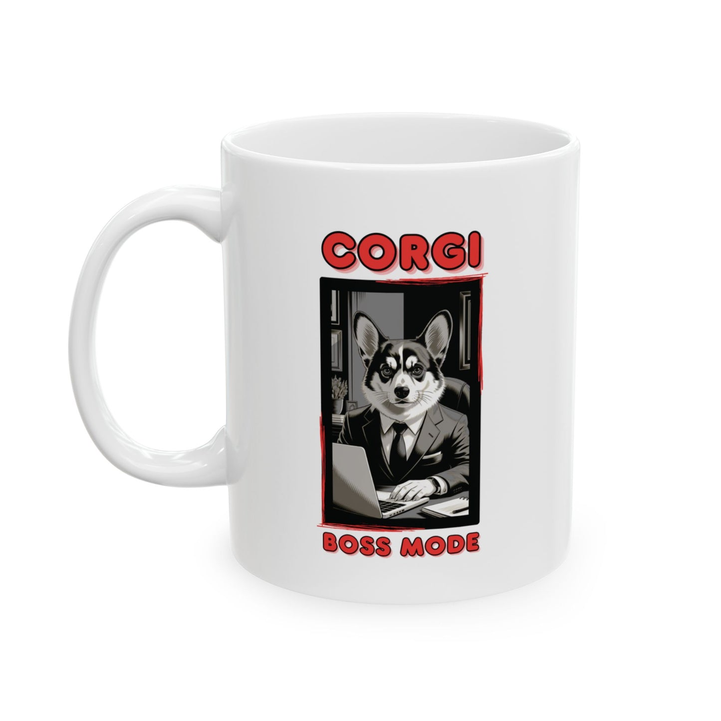 Corgi Boss Mode Mug