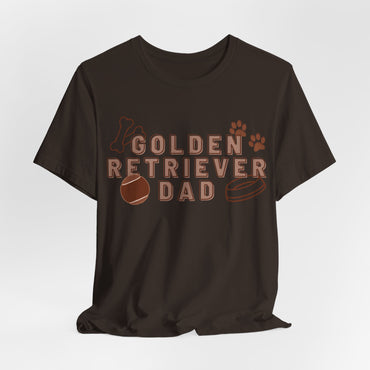 Golden Retriever Dad Men T-Shirt