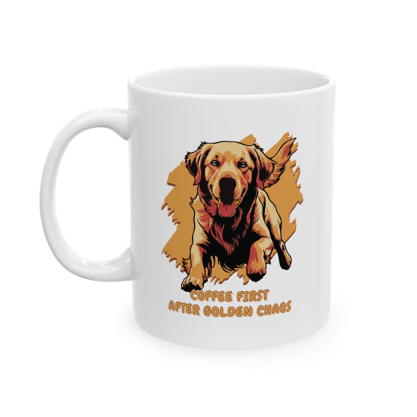 Coffee First After Golden Chaos Mug