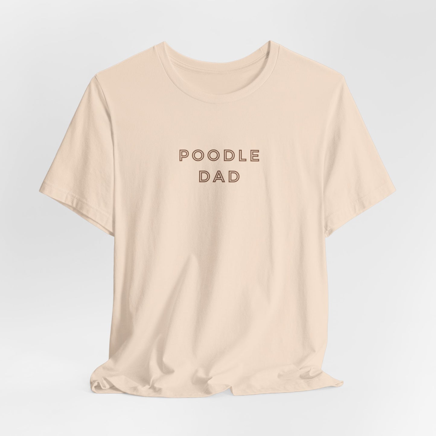 Poodle Dad Men T-Shirt