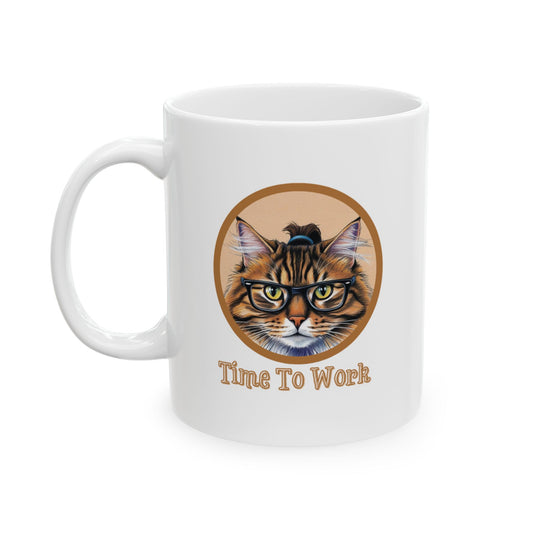 Time To Work Mug