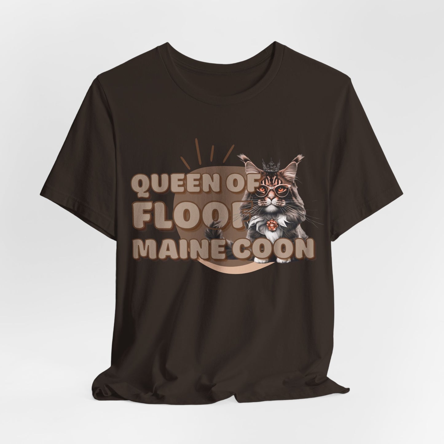 Queen Of Floof Maine Coon Women T-Shirt