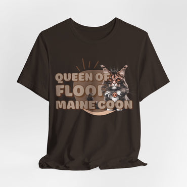 Queen Of Floof Maine Coon Women T-Shirt