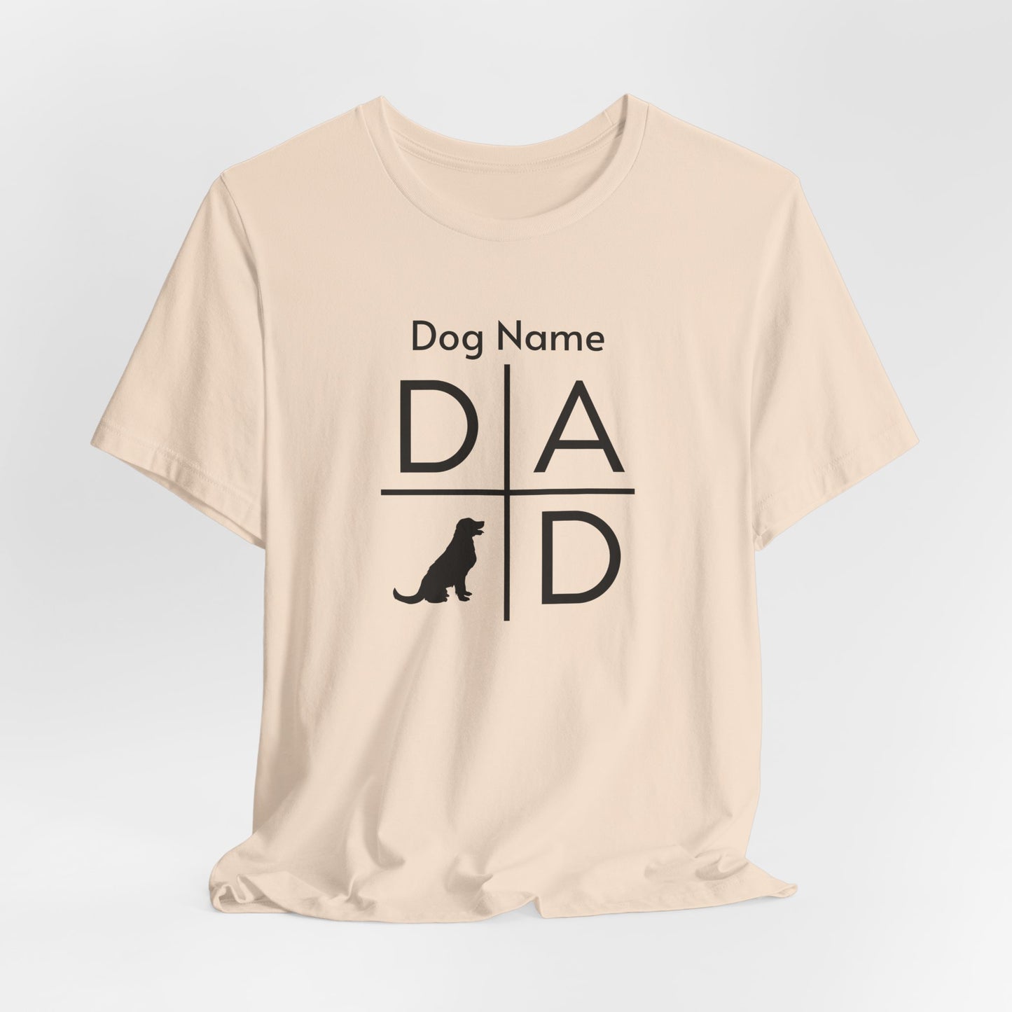 Dog Name Personalize Men T-Shirt