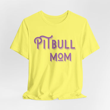 Pitbull Mom Women T-Shirt