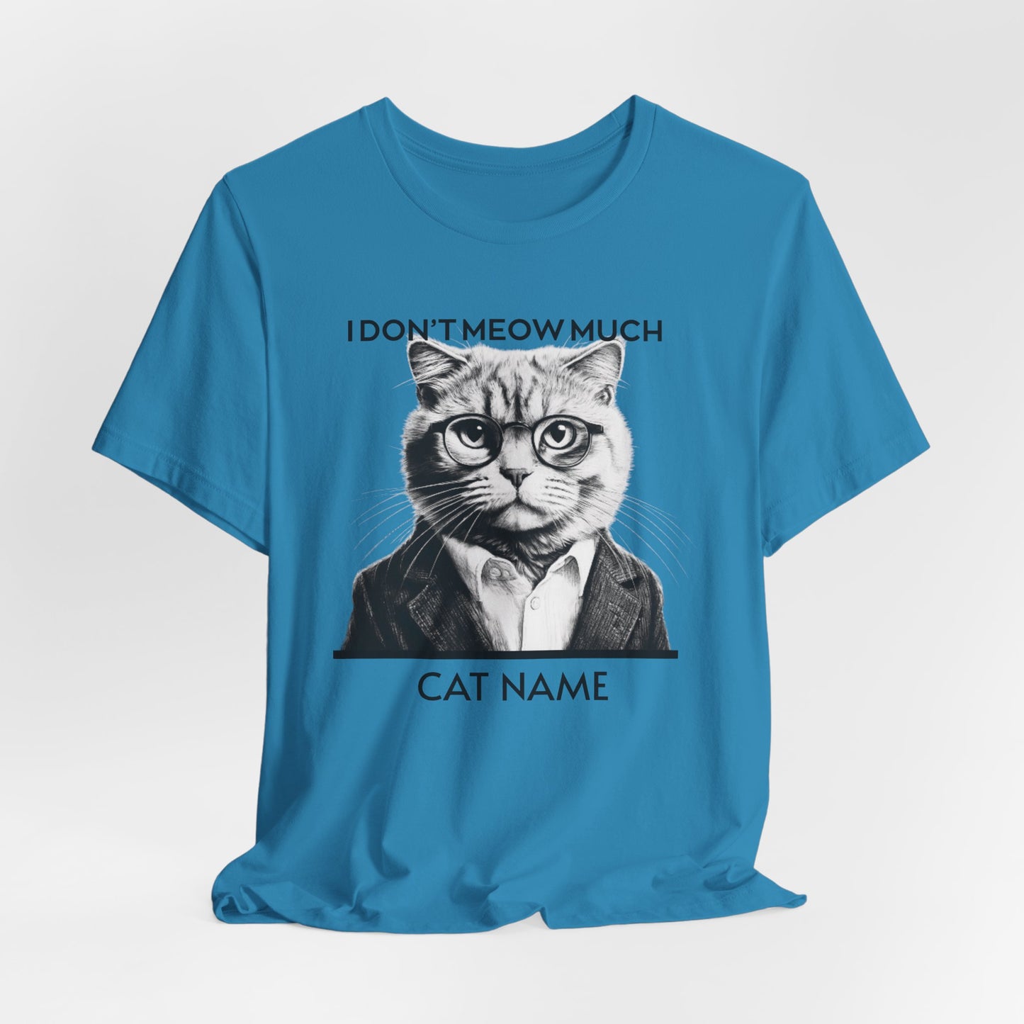 Cat Name Personalize Unisex T-Shirt
