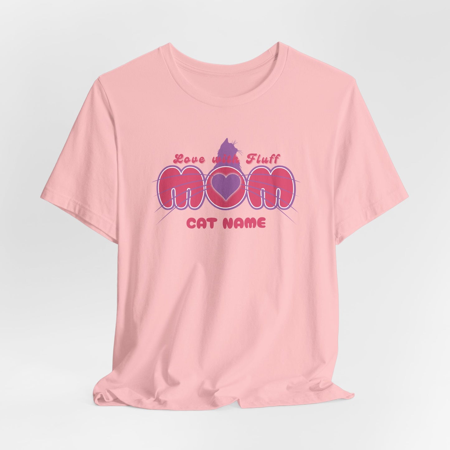 Cat Name Personalize Women T-Shirt