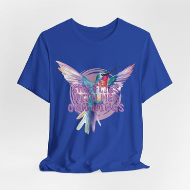 She Flies With Her Own Wings Women T-Shirt