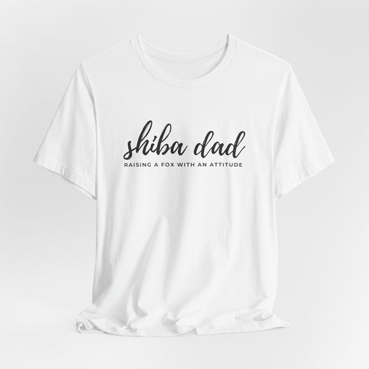 Shiba Dad Raising A Fox With An Attitude Men T-Shirt