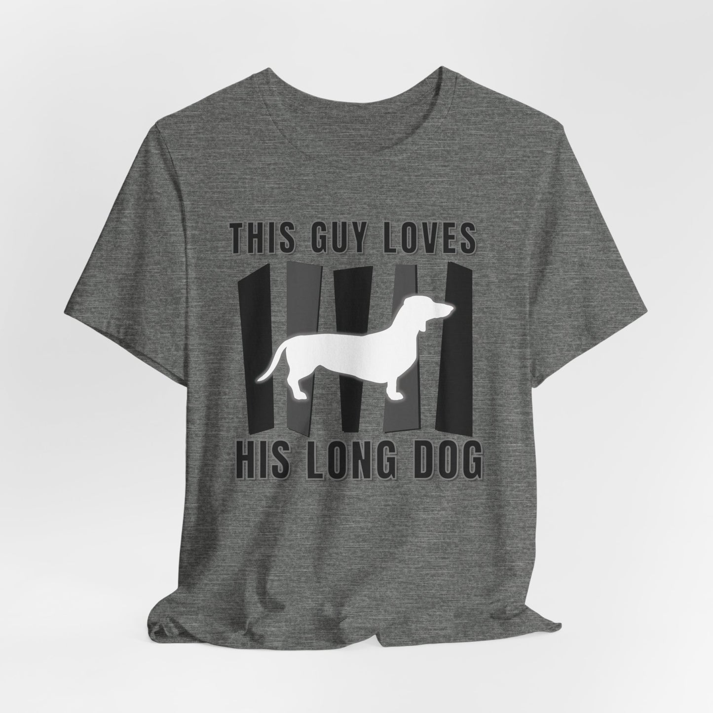 This Guy Loves His Long Dog Men T-Shirt