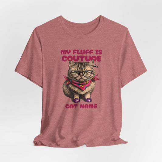 Cat Name Personalize Women T-Shirt