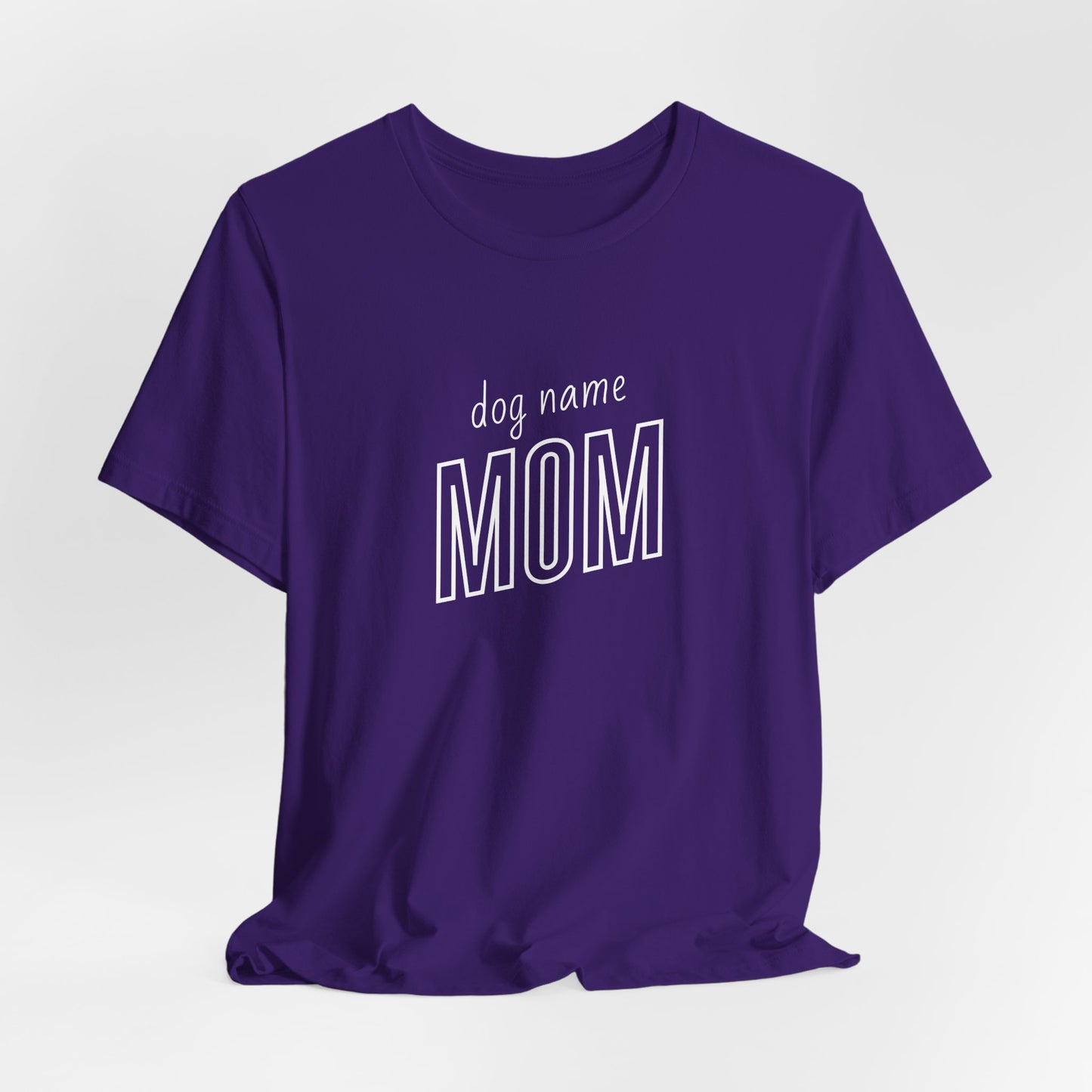 Dog Name Personalize Women T-Shirt