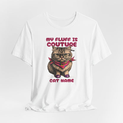 Cat Name Personalize Women T-Shirt