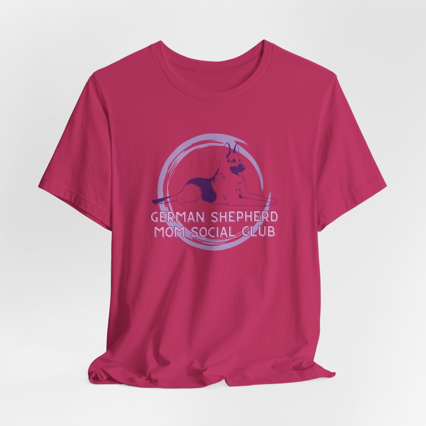 German Shepherd Mom Social Club Women T-Shirt