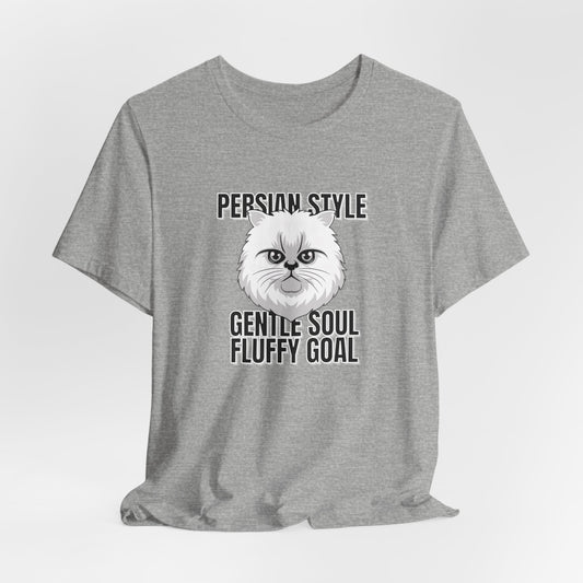 Gentle Soul Fluffy Goal Persian Style Unisex T-Shirt