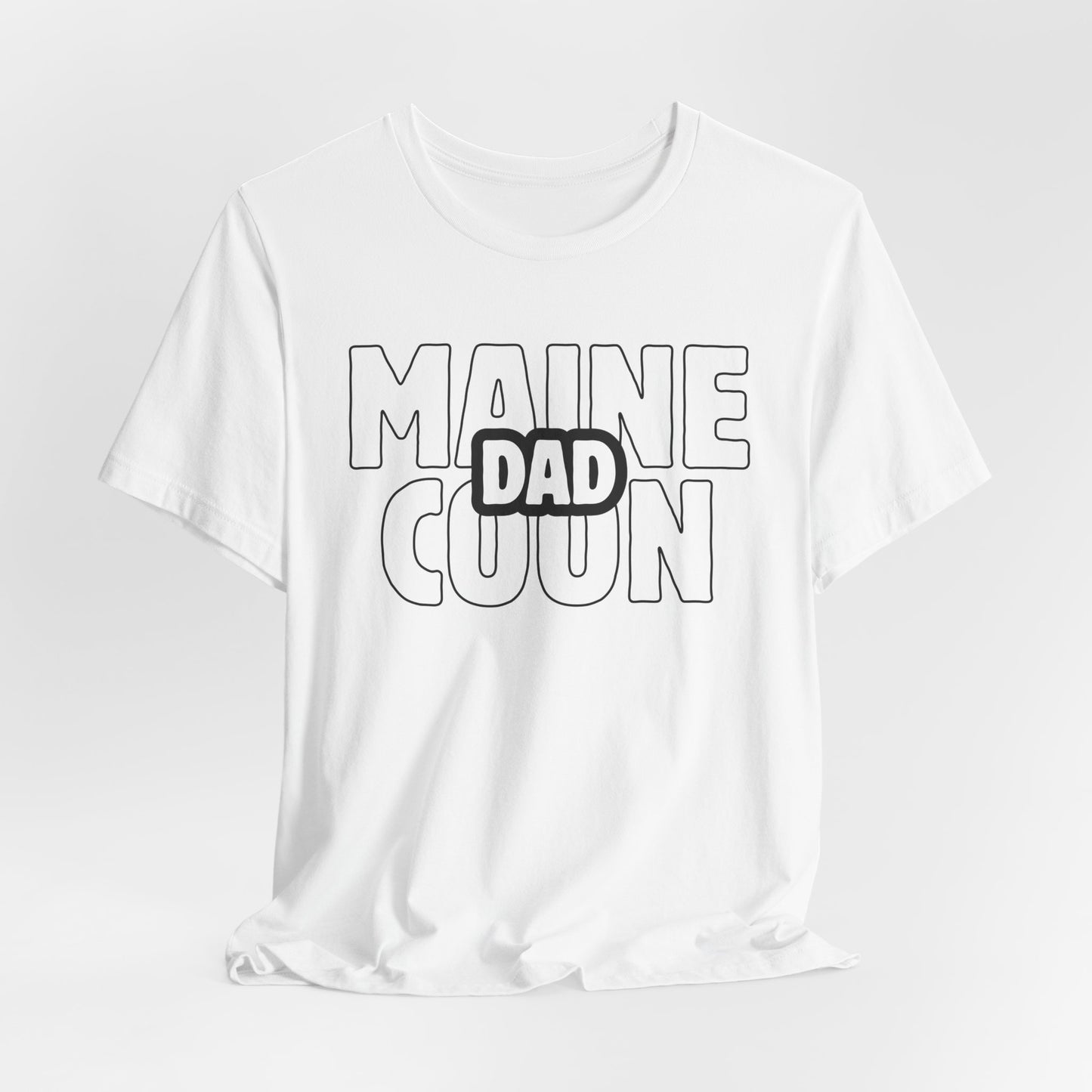 Maine Coon Dad Men T-Shirt