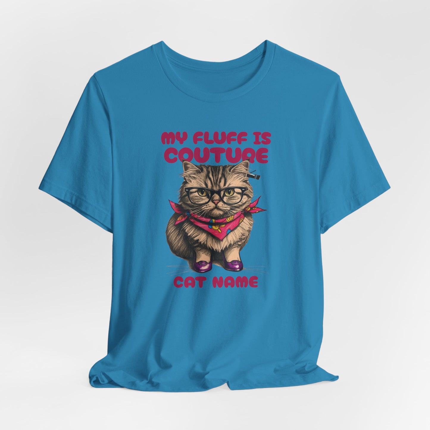 Cat Name Personalize Women T-Shirt