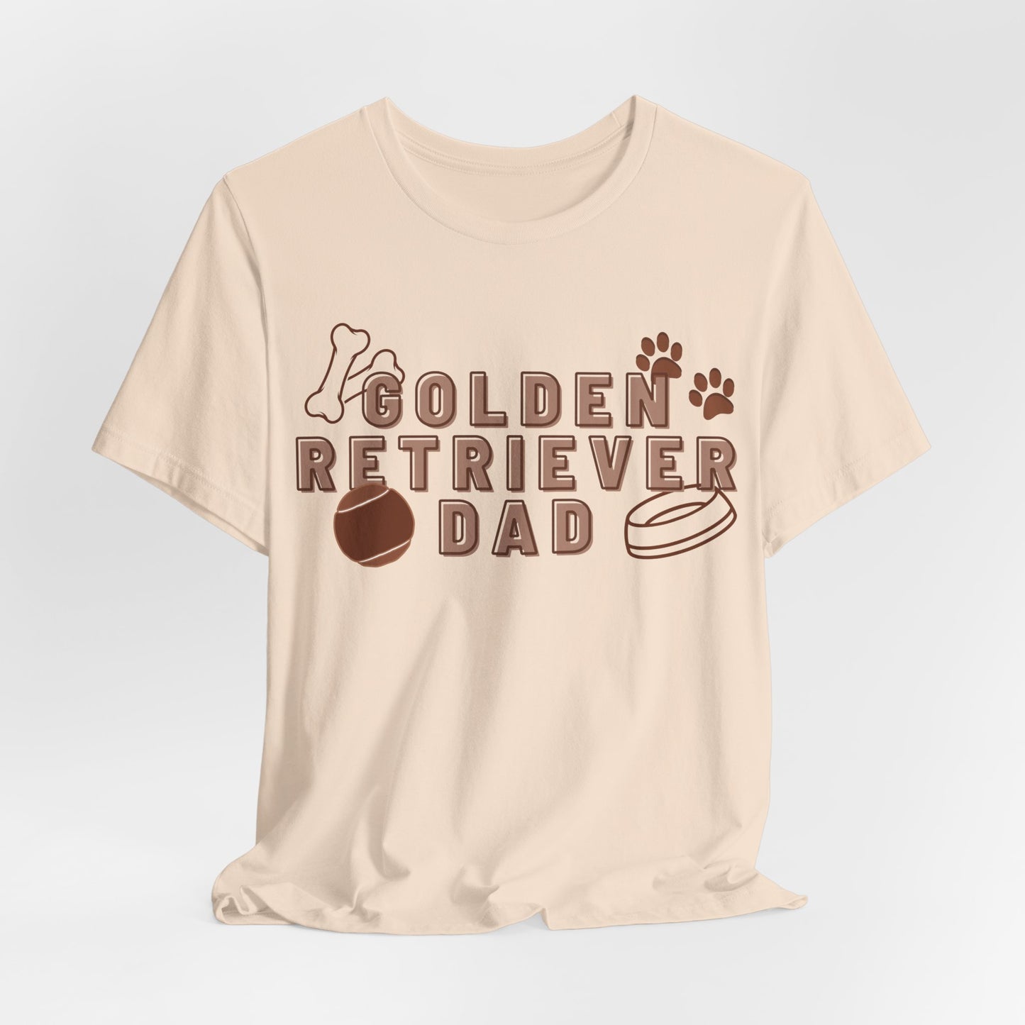 Golden Retriever Dad Men T-Shirt