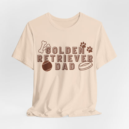 Golden Retriever Dad Men T-Shirt