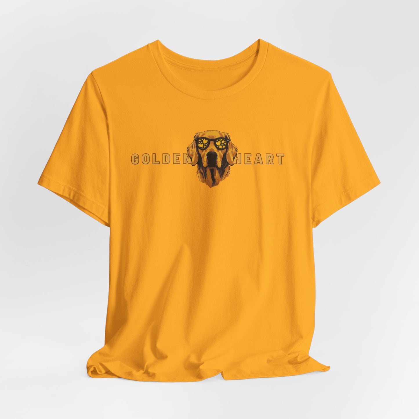 Golden Heart Unisex T-Shirt