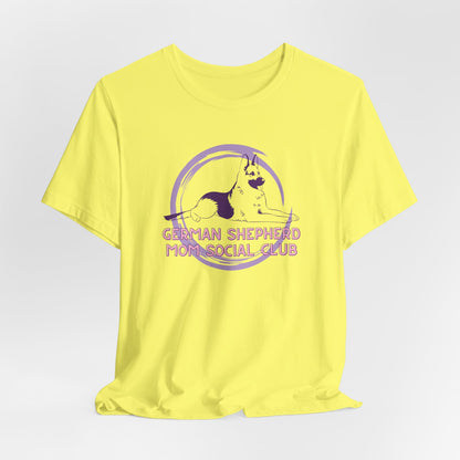 German Shepherd Mom Social Club Women T-Shirt