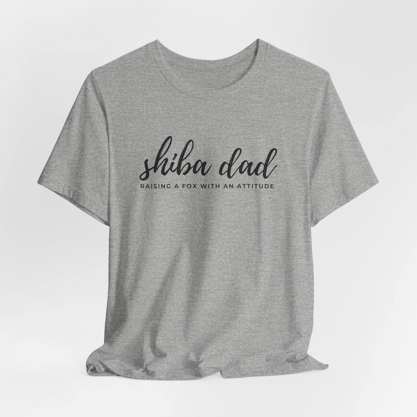 Shiba Dad Raising A Fox With An Attitude Men T-Shirt