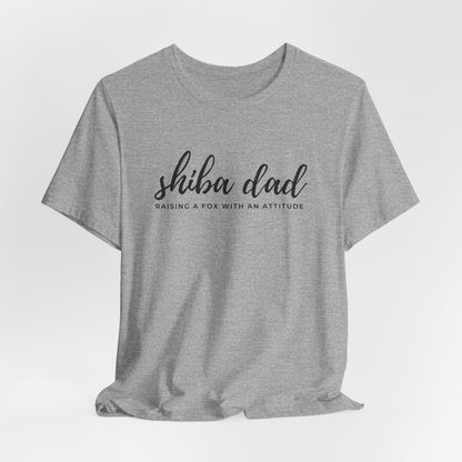 Shiba Dad Raising A Fox With An Attitude Men T-Shirt