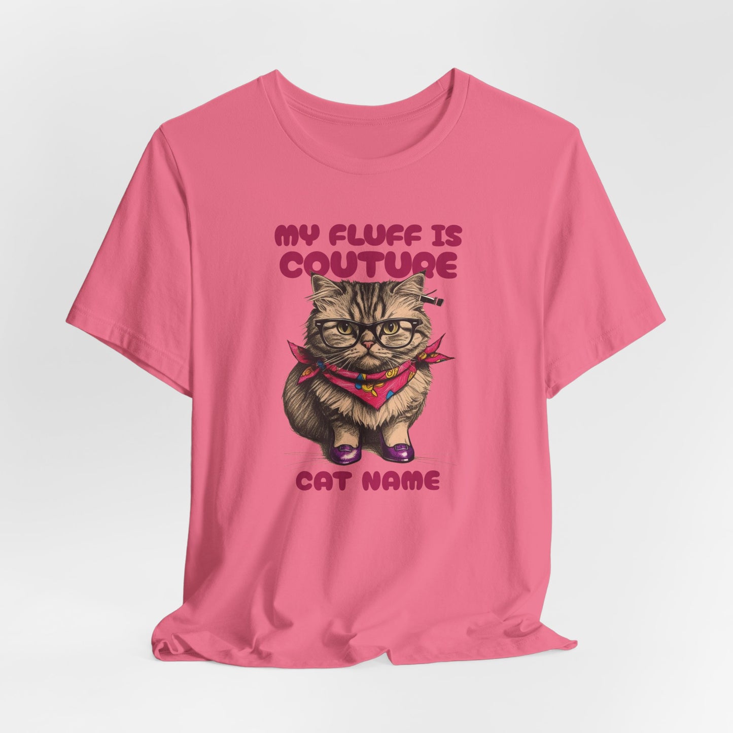 Cat Name Personalize Women T-Shirt