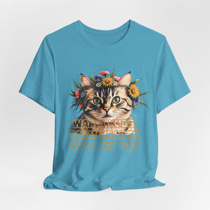 Warm Hugs Calm Hearts Me & My Cat Women T-Shirt