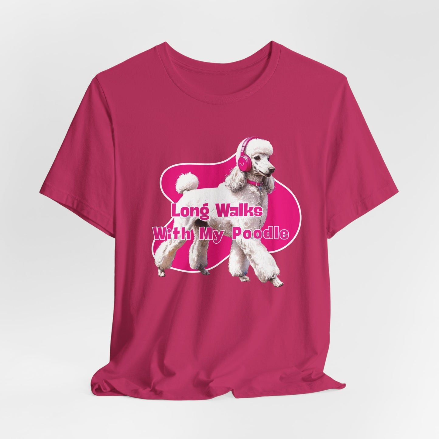 Long Walks & Longer Talks With My Poodle Unisex T-Shirt