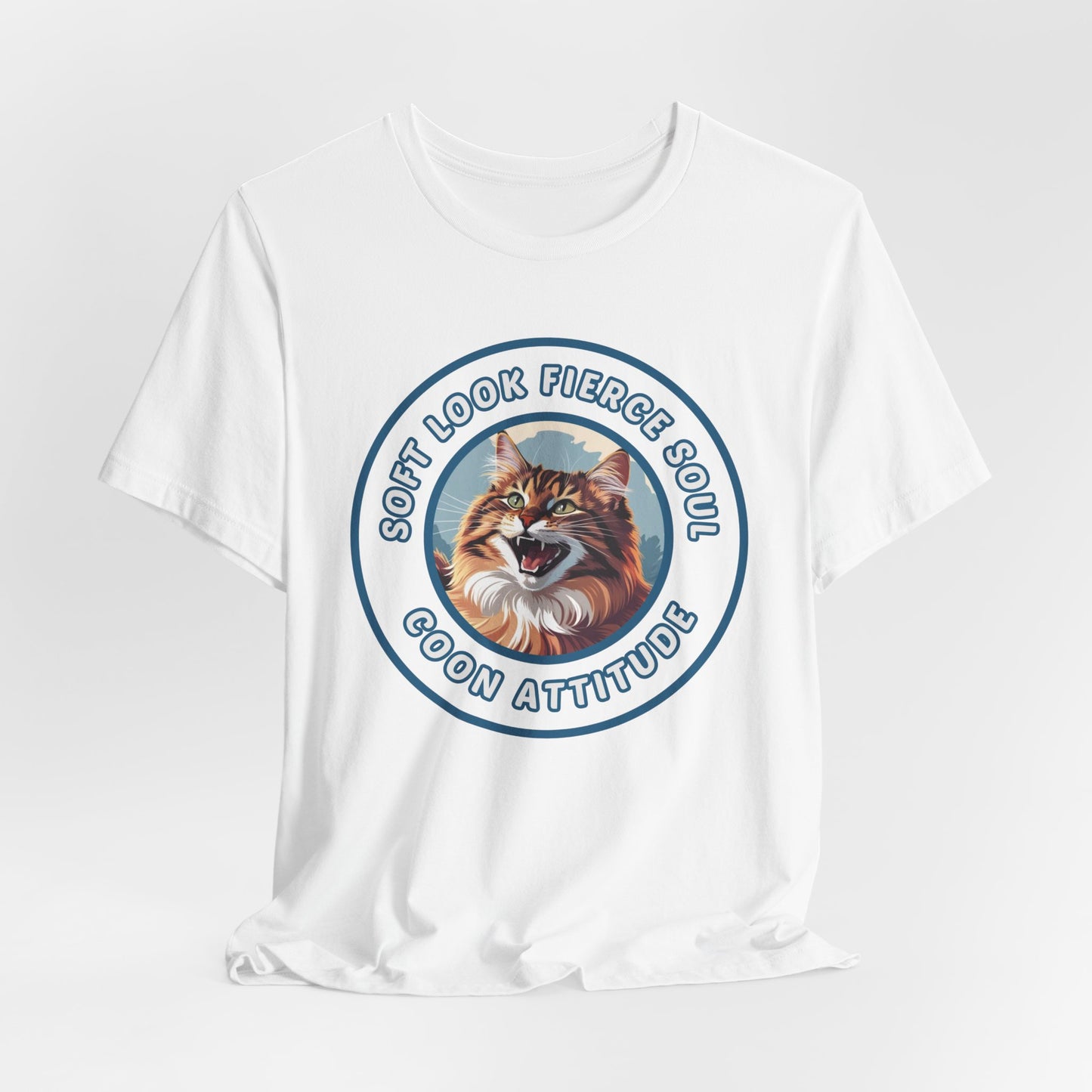 Soft Look Fierce Soul Coon Attitude Unisex T-Shirt