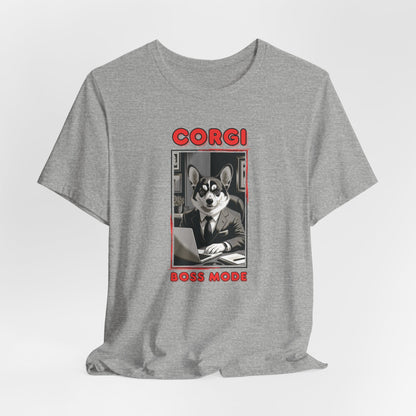 Corgi Boss Mode Unisex T-Shirt