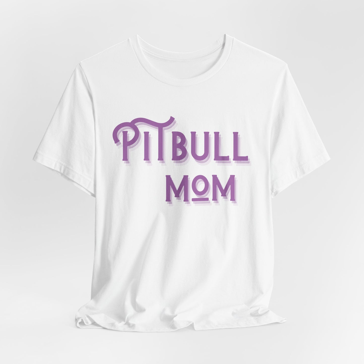 Pitbull Mom Women T-Shirt