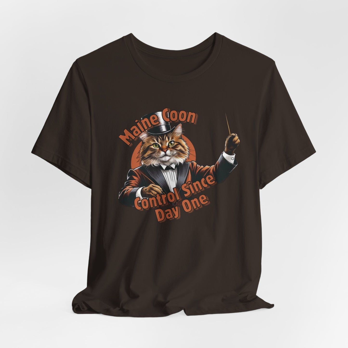 Maine Coon Control Since Day One Unisex T-Shirt