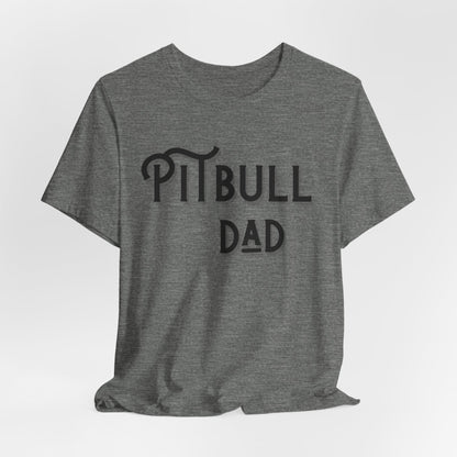 Pitbull Dad Men T-Shirt
