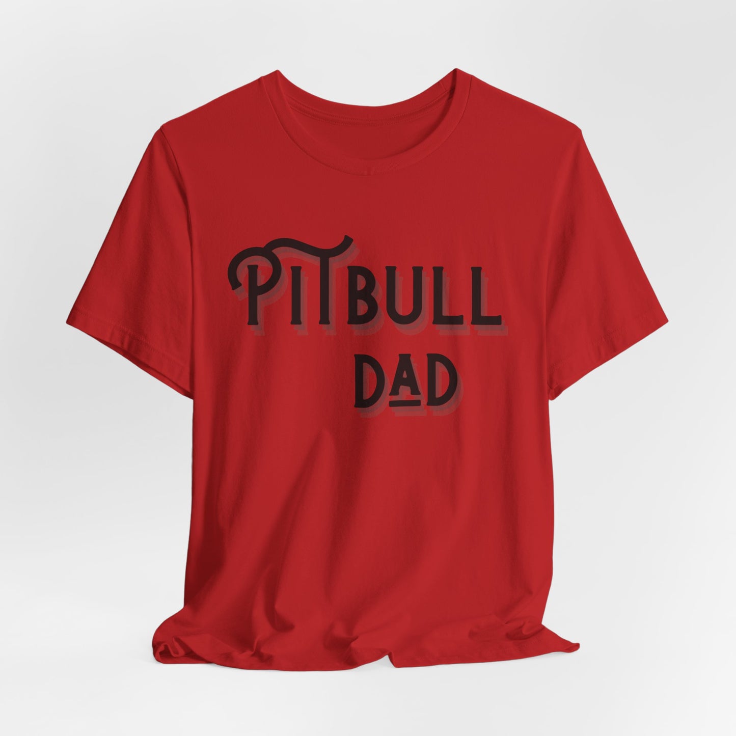 Pitbull Dad Men T-Shirt