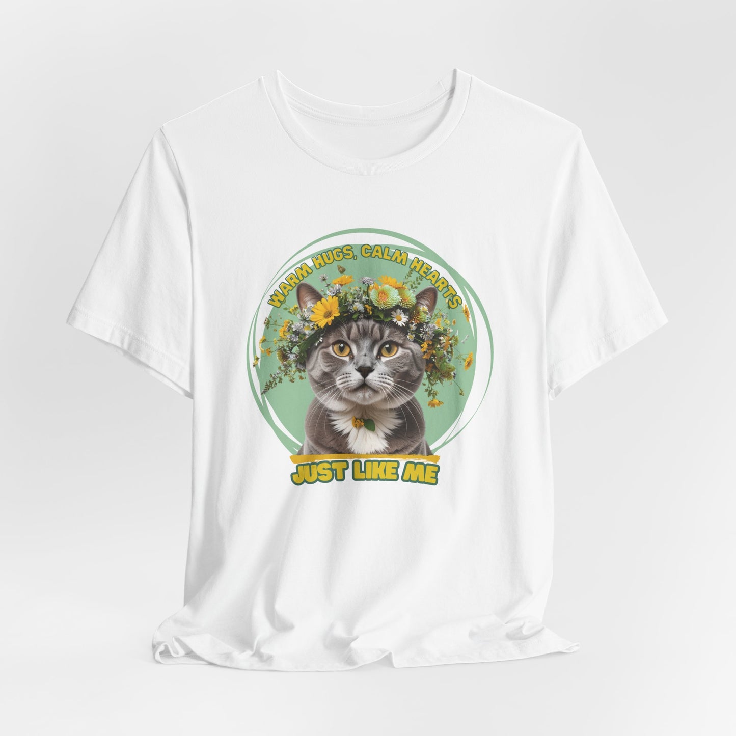 Warm Hugs Calm Hearts Just Like Me Women T-Shirt