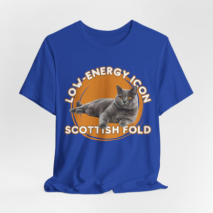 Low-Energy Icon Scottish Fold Unisex T-Shirt