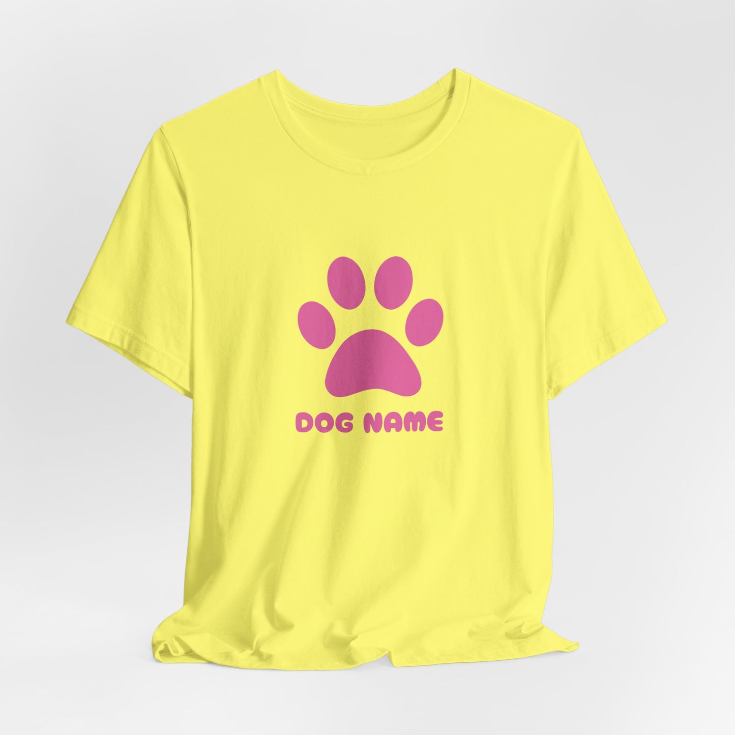 Dog Name Personalize Women T-Shirt