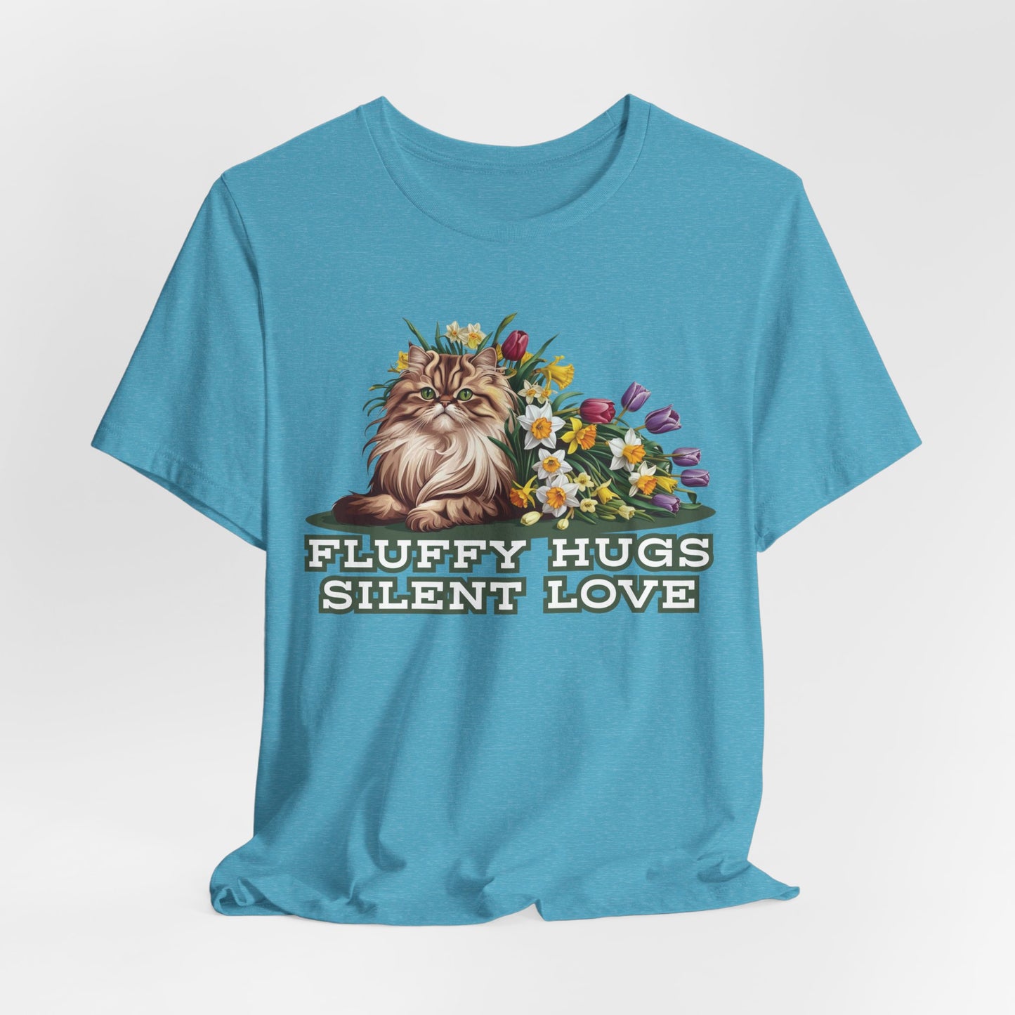 Fluffy Hugs Silent Love Women T-Shirt