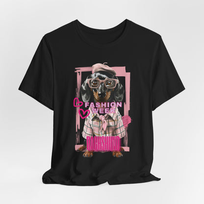Dachshund Fashion Week Women T-Shirt