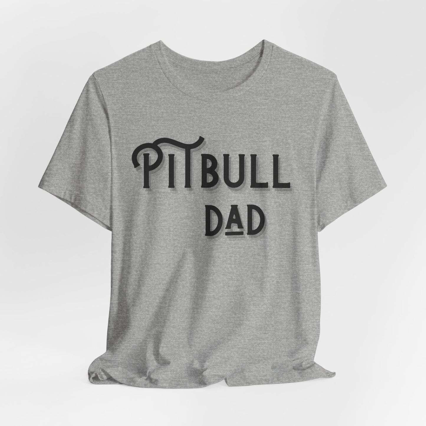 Pitbull Dad Men T-Shirt