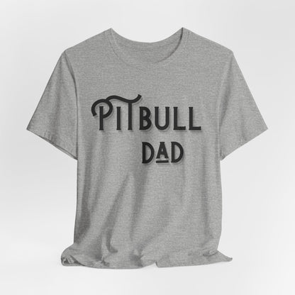 Pitbull Dad Men T-Shirt