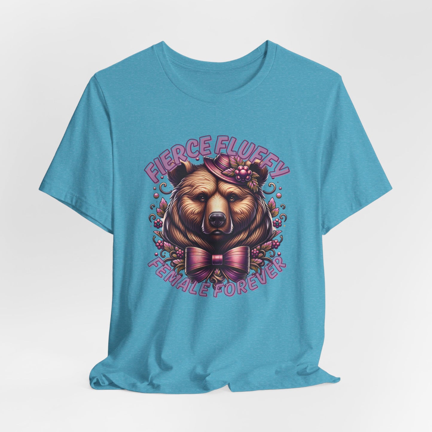 Fierce Fluffy Female Women T-Shirt